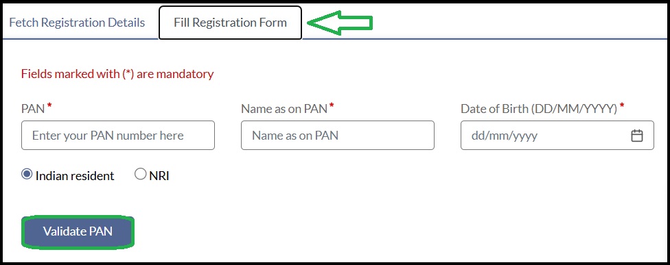 Step 1 - Homepage