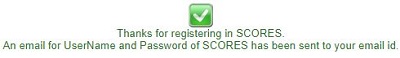 User registered successfully