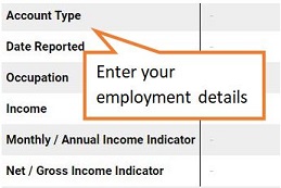 update your employment details